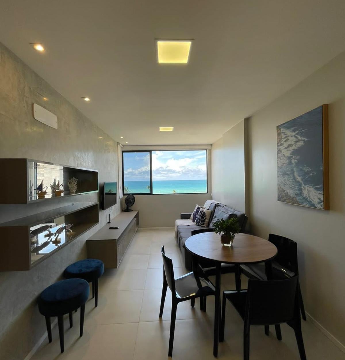 Apartamento Novo, Vista Mar, Area Nobre De Maceio. Maceió
